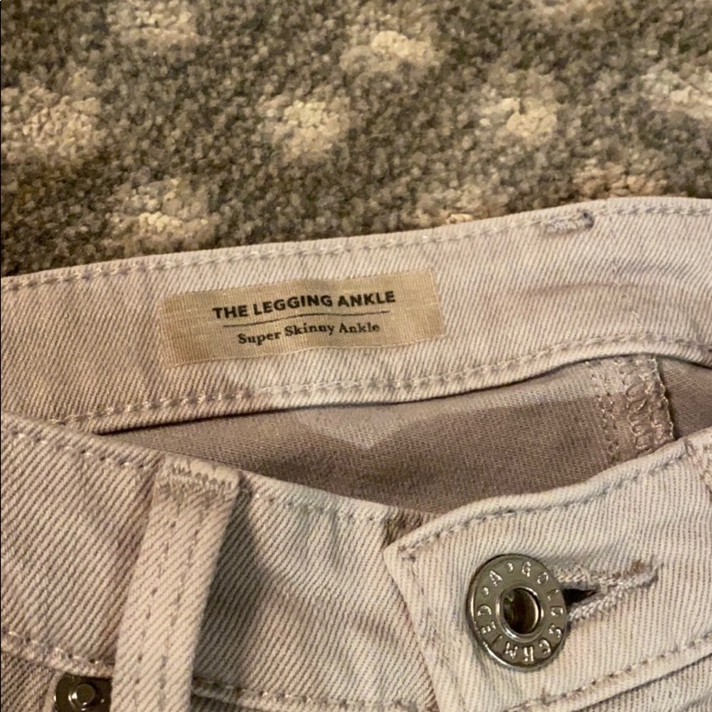 Ag size 26 light gray jean